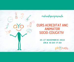 Curs Animator Socio-Educativ acreditat ANC (offline)