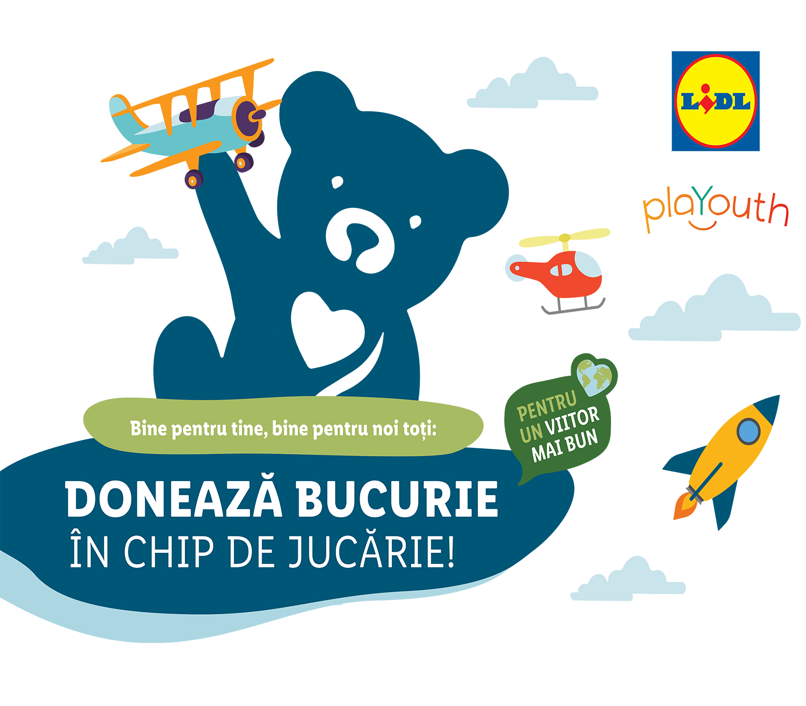 Banca de Jucării – O campanie plină de bucurie, prelungită până la finalul anului!