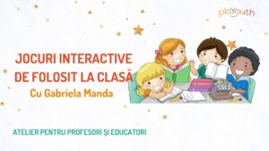 Workshop "Jocuri interactive de folosit la clasă" @ Online Zoom