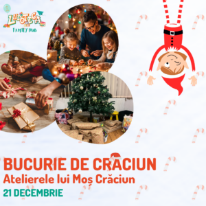 Bucurie de Crăciun - Atelierele lui Moș Crăciun @ Ludoteca FamilyHub