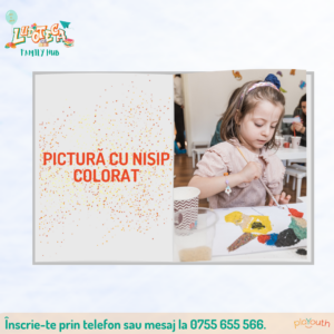 Pictură cu Nisip Colorat @ Ludoteca FamilyHub