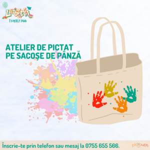 Atelier de Personalizat Sacoșe de Pânză @ Ludoteca FamilyHub