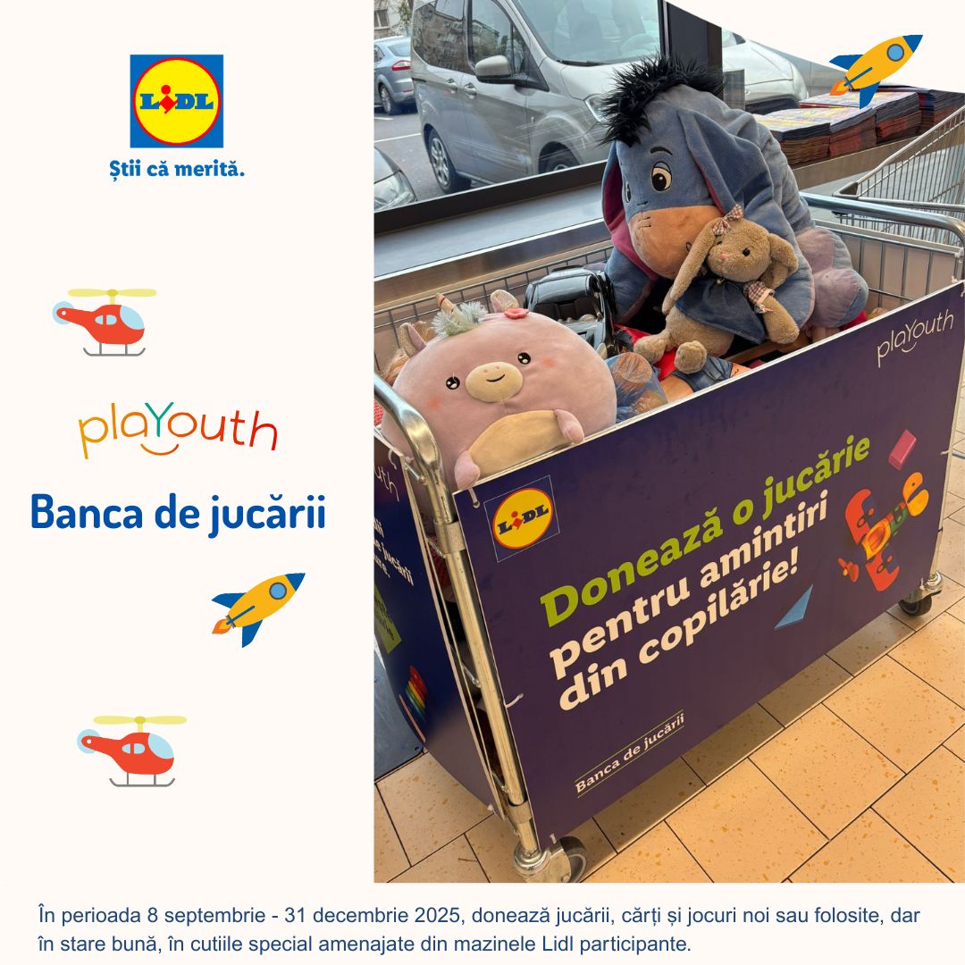 Banca de Jucării depășește recordurile și ajunge la zeci de mii de copii în 2025