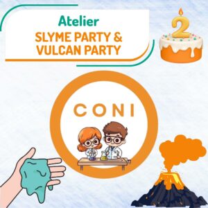 Slime Party & Vulcan Party cu Coni @ Ludoteca PlaYouth