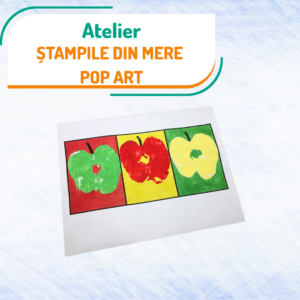 Ștampile din Mere Pop Art